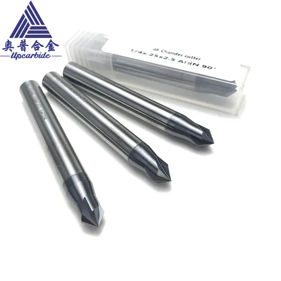D4, D6, D8 Tungsten Carbide Chamfer Cutting Tools